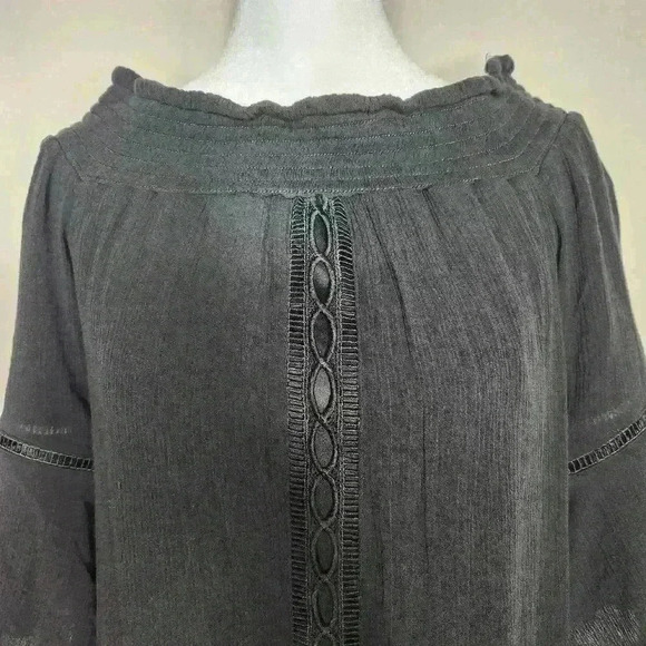 Mossimo women's black eyelet dress lined size XS - Picture 4 of 7